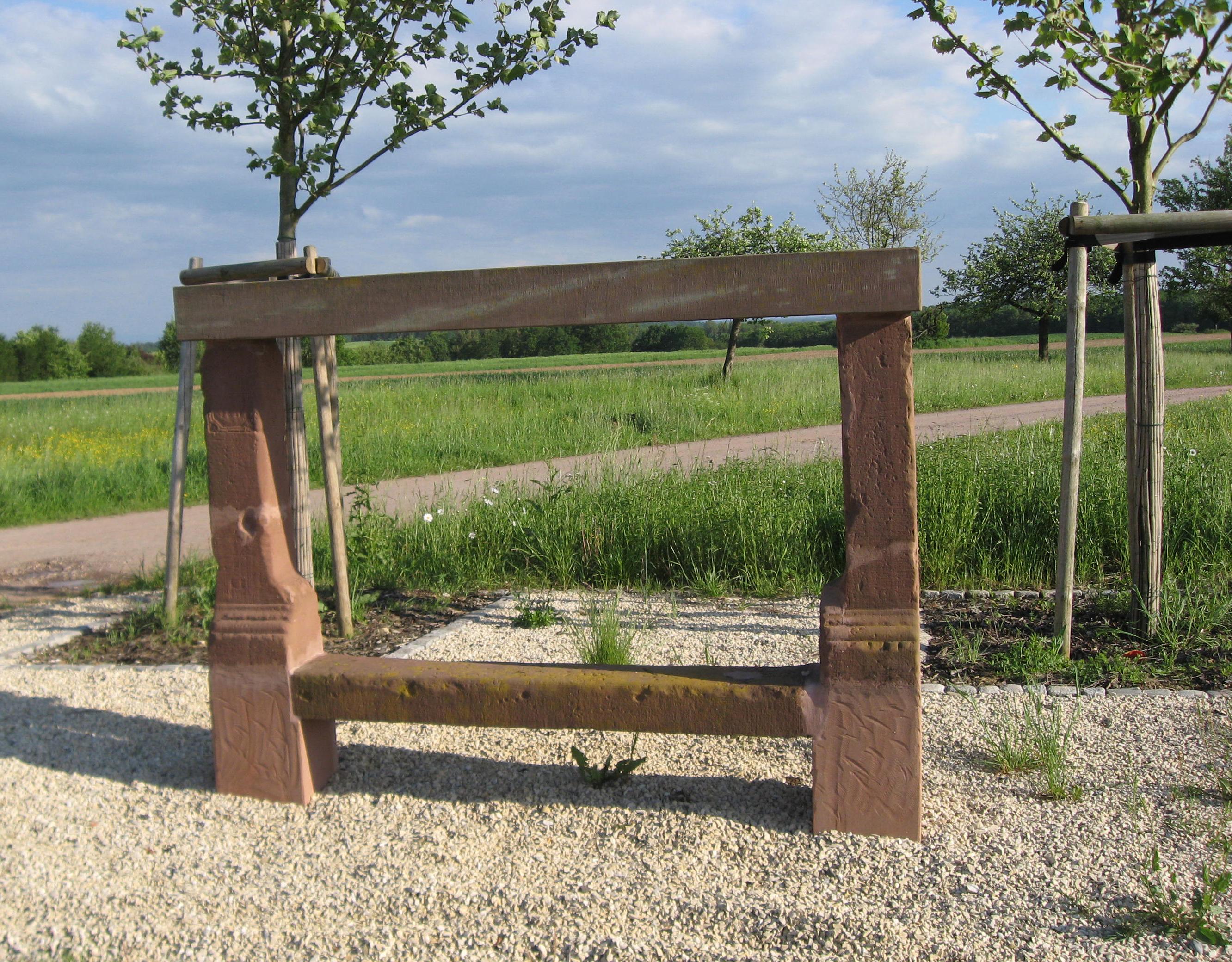 Banc-reposoir dit Banc du roi de Rome