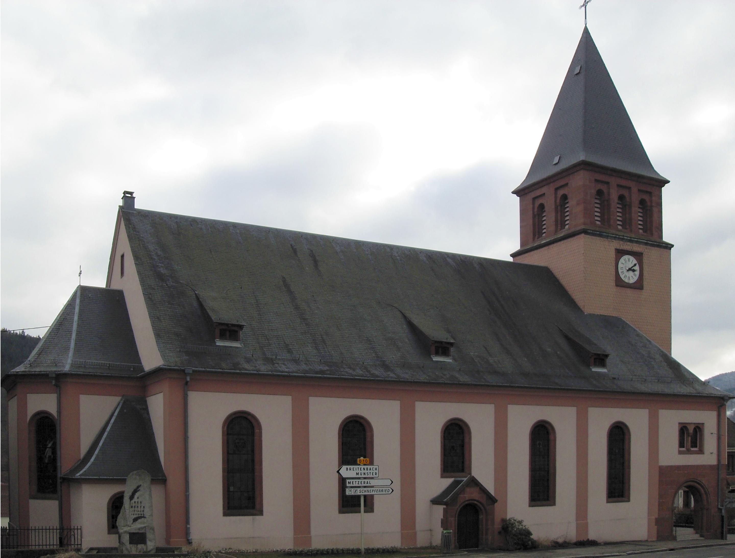 temple protestant de Muhlbach-sur-Munster